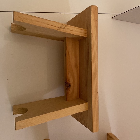 Wooden bench step stool - Picture 7 of 12